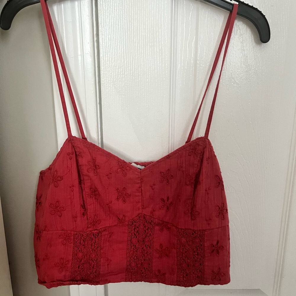 AE cropped tank top